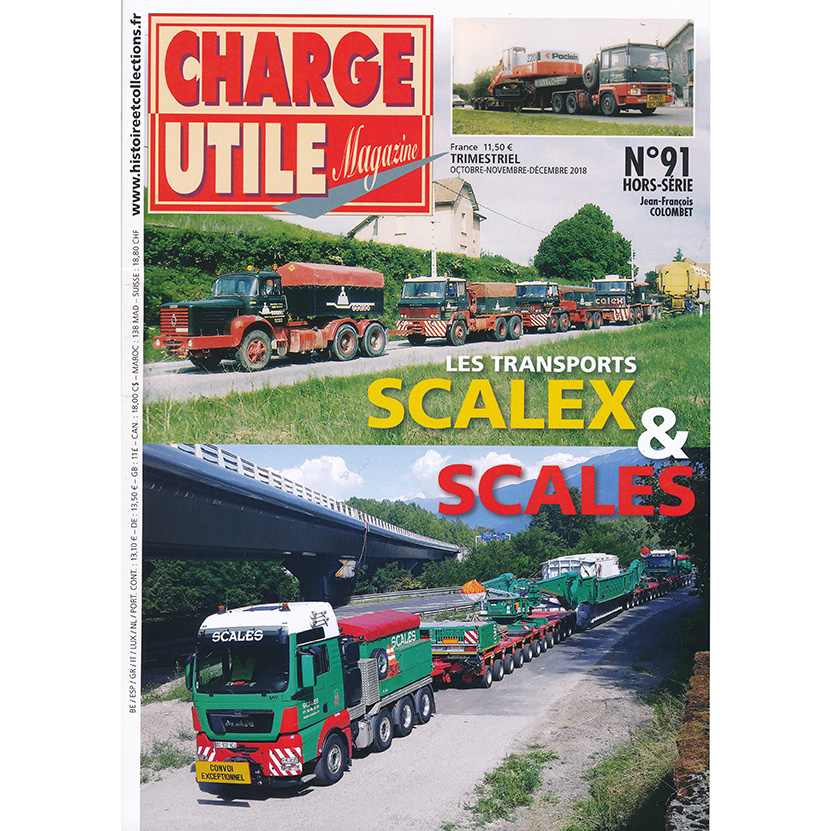 Charge utile HS n°91 - Les Transports Scalex et Scales